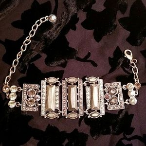 Silver Art Decco bracelet